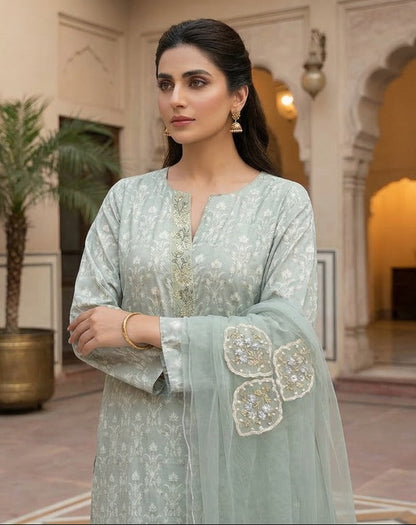 PLM-08 LAWN 3PC STITCHED